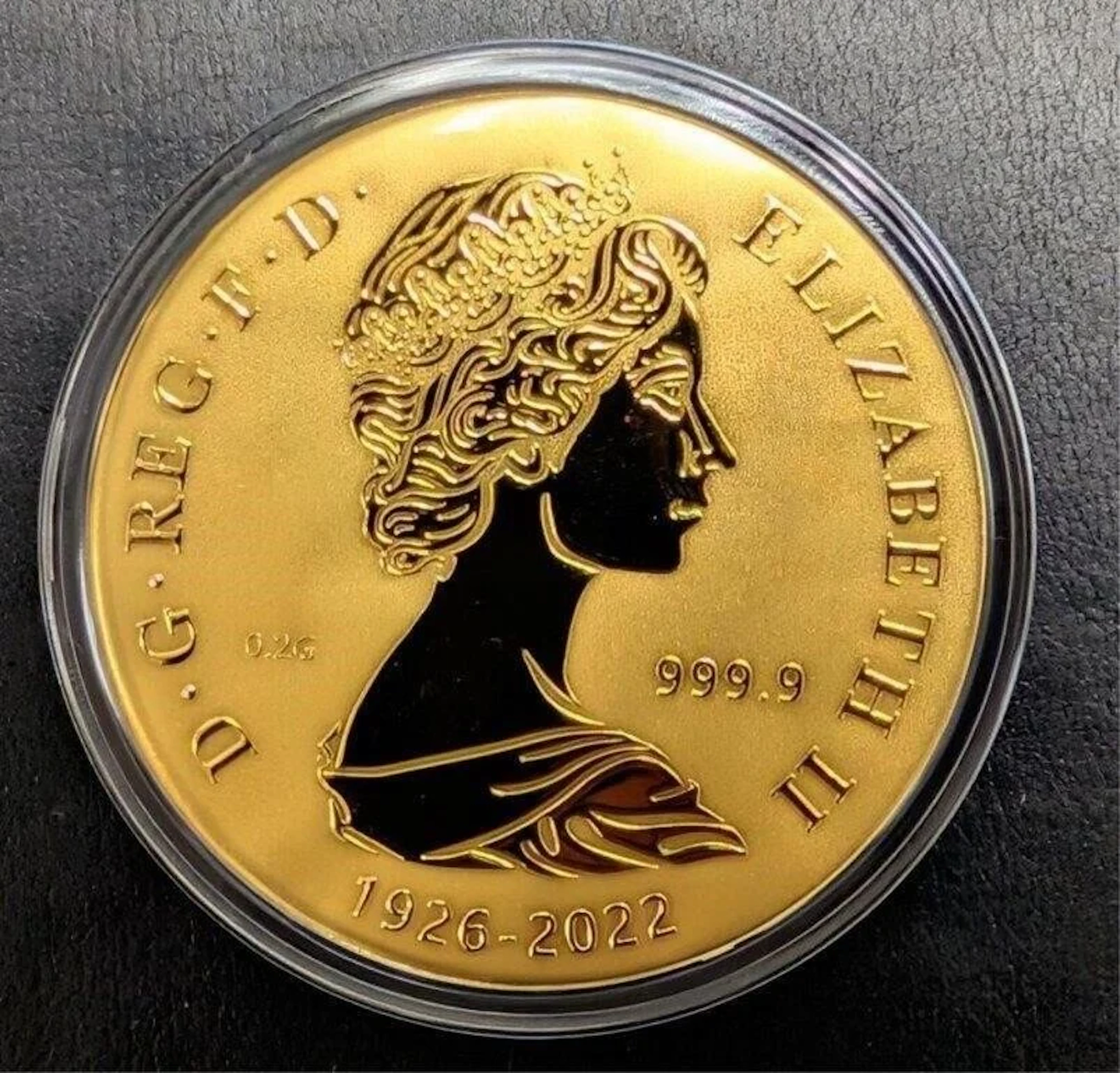 ., 24k(0.2g), collectable gold coin, retail value