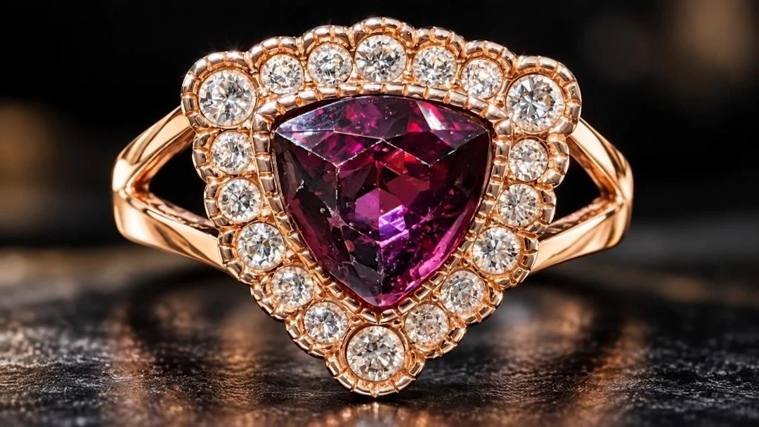 $70, Silver(2.76g), Garnet&czRing, size 5, apprais