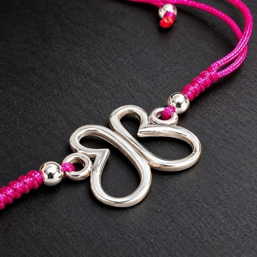 $50, silver(0.5g), butterfly charm bracelet, retai