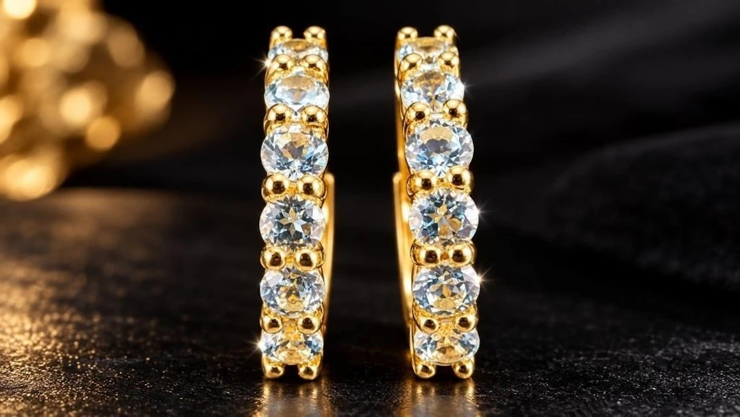 $100, Silver(3.49g), Blue TopazEarring, appraised/