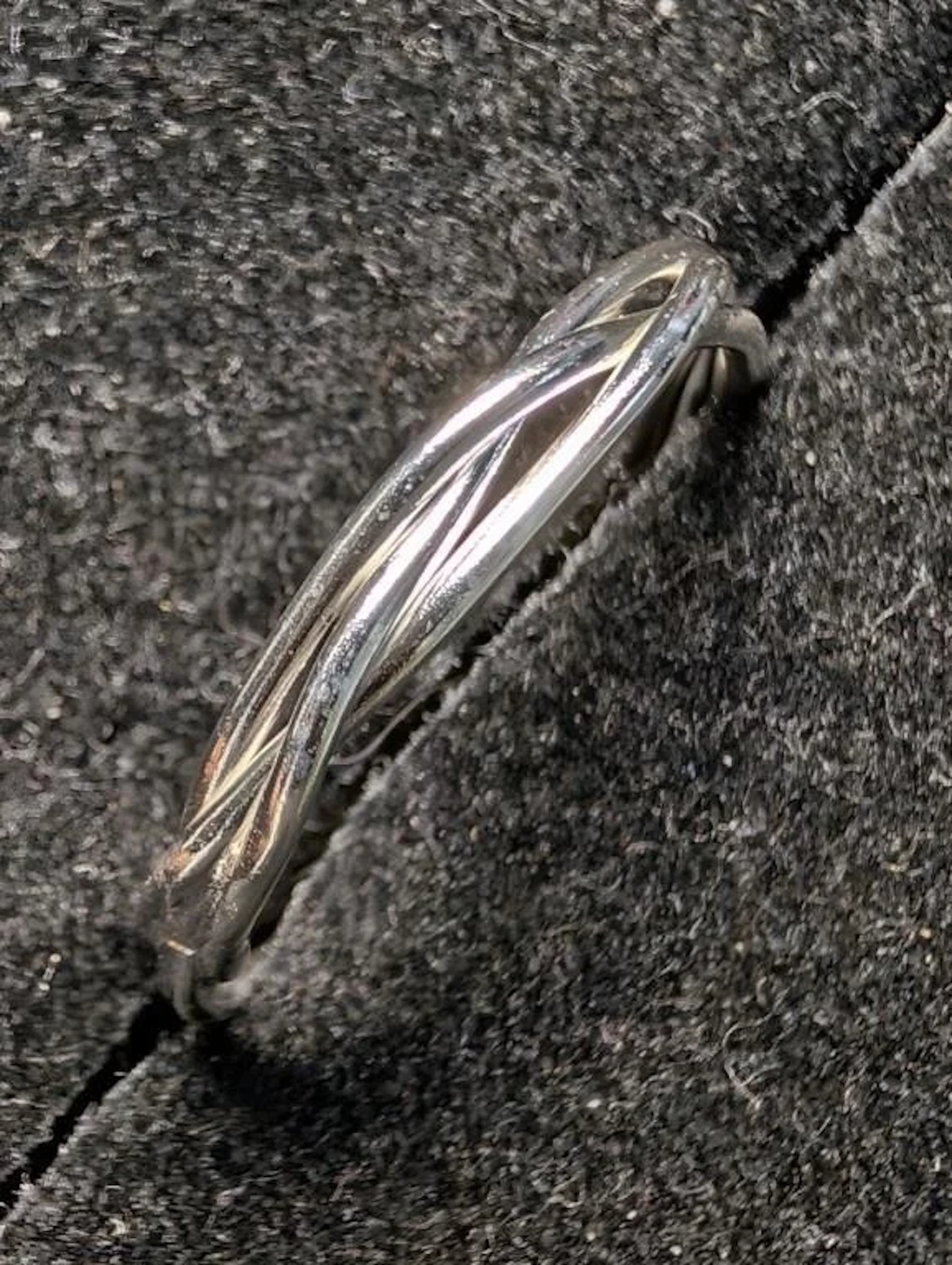 $40, SILVER(1.3g), RING, size , retail value $40
