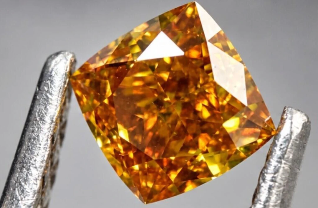 $3562 GIA Certified, natural diamond 0.45ct.CUSHIO