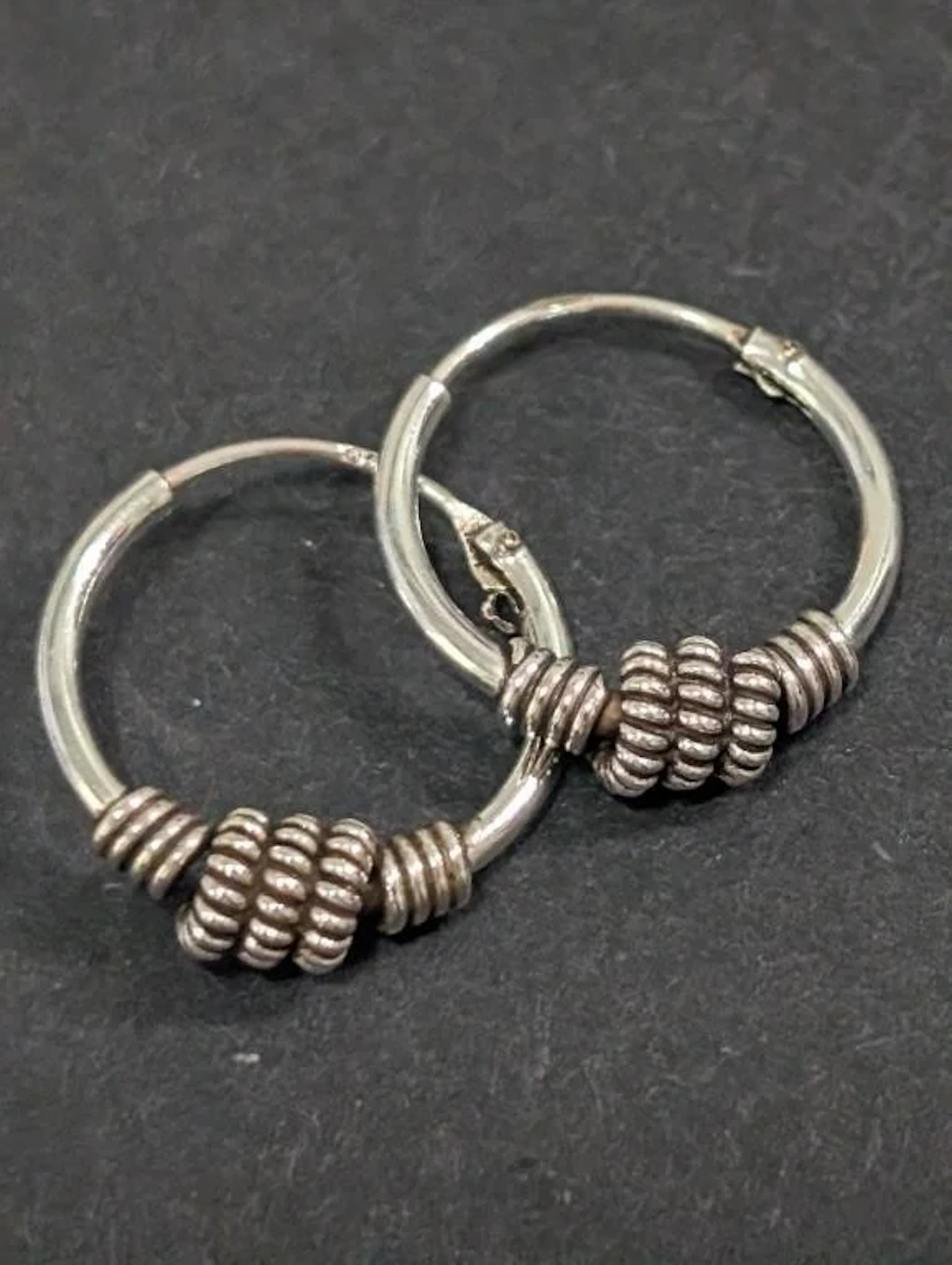 $30, SilverEarring, appraised/retail value $30