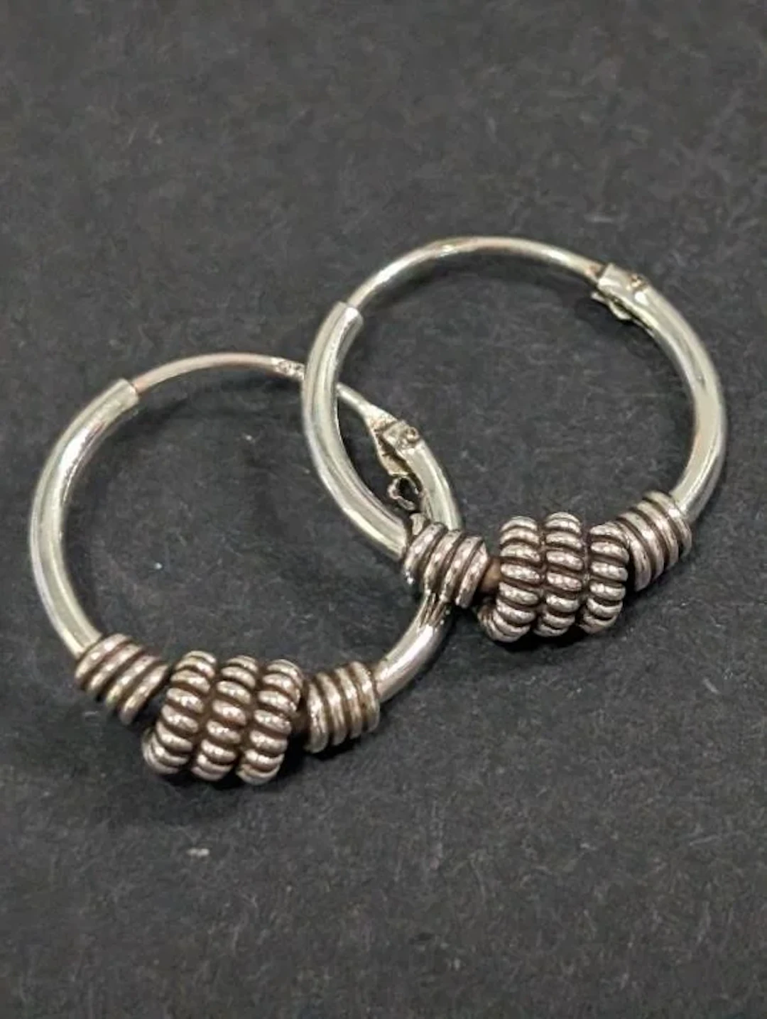 $30, SilverEarring, appraised/retail value $30