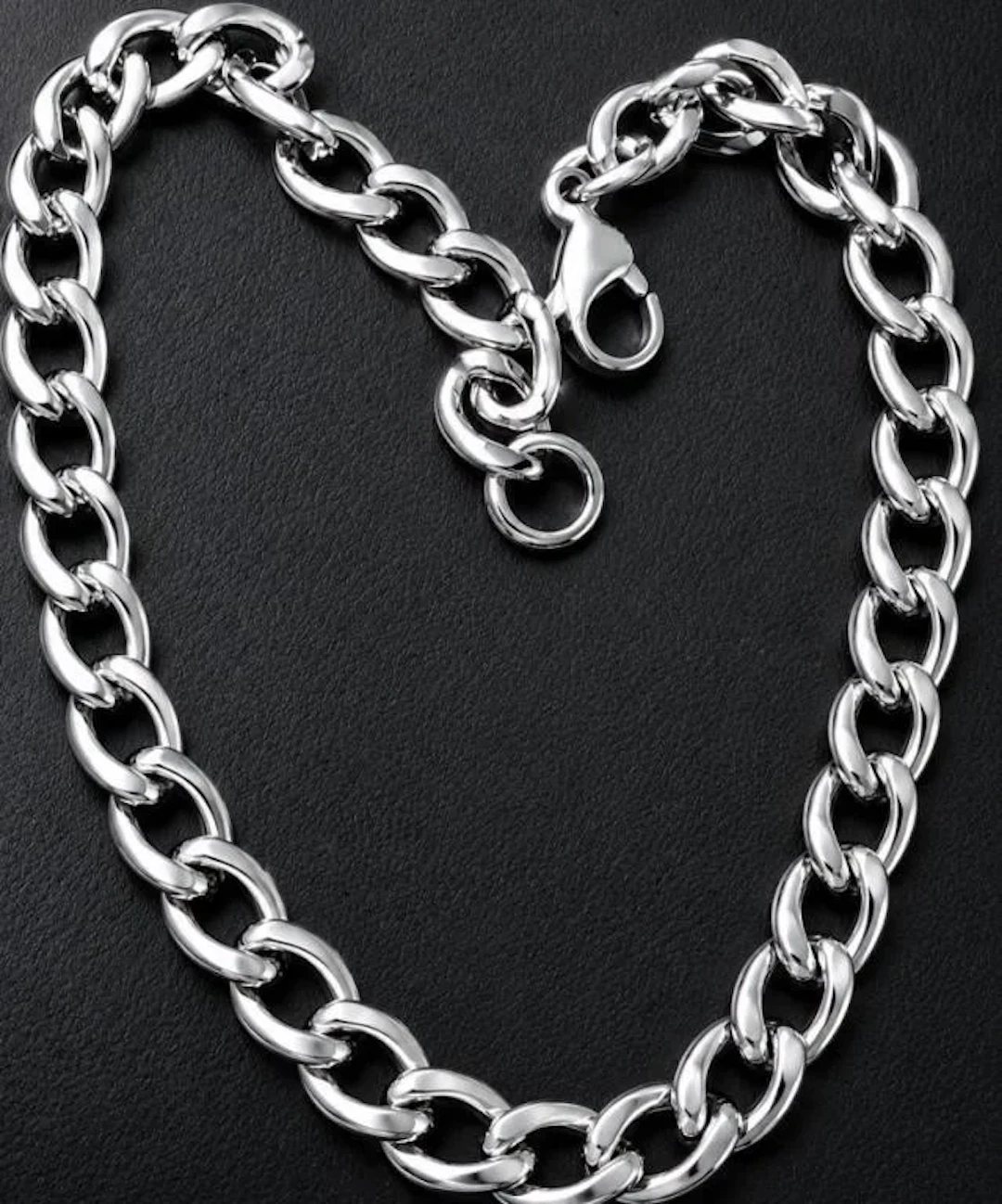 $20, BASE METAL 8"BRACELET, retail value $20