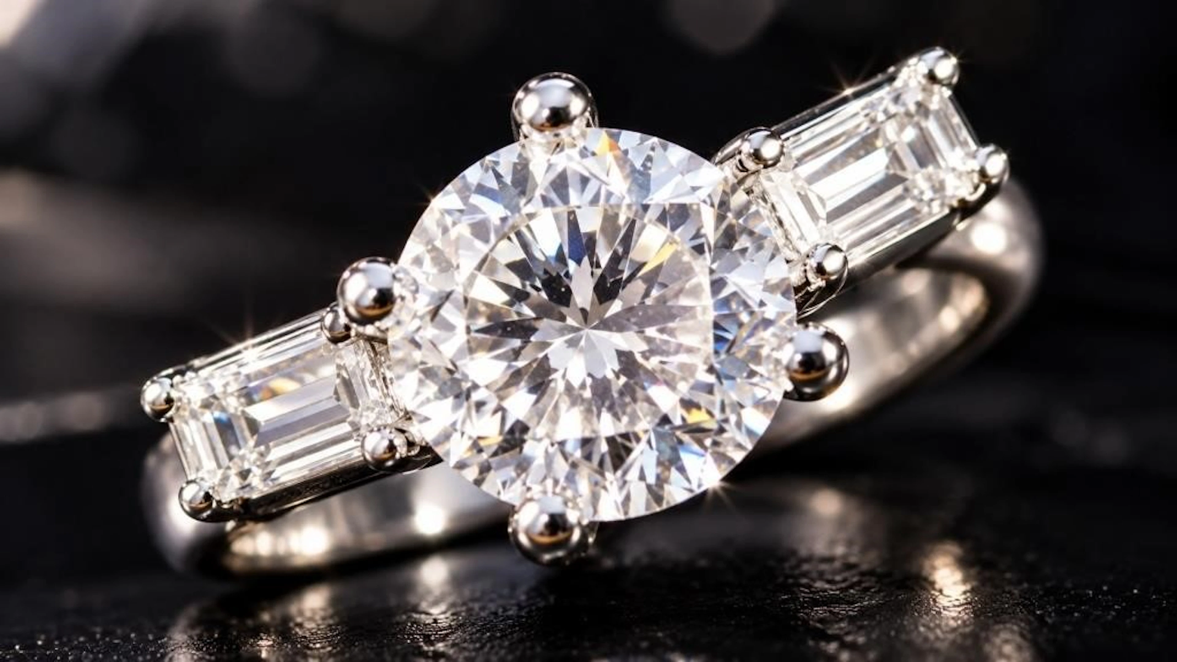 $100, Silver(3.88g), czRing, size 6, appraised/ret