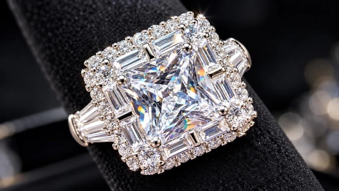 $130, Silver(5.17g), CZRing, size 5, appraised/ret