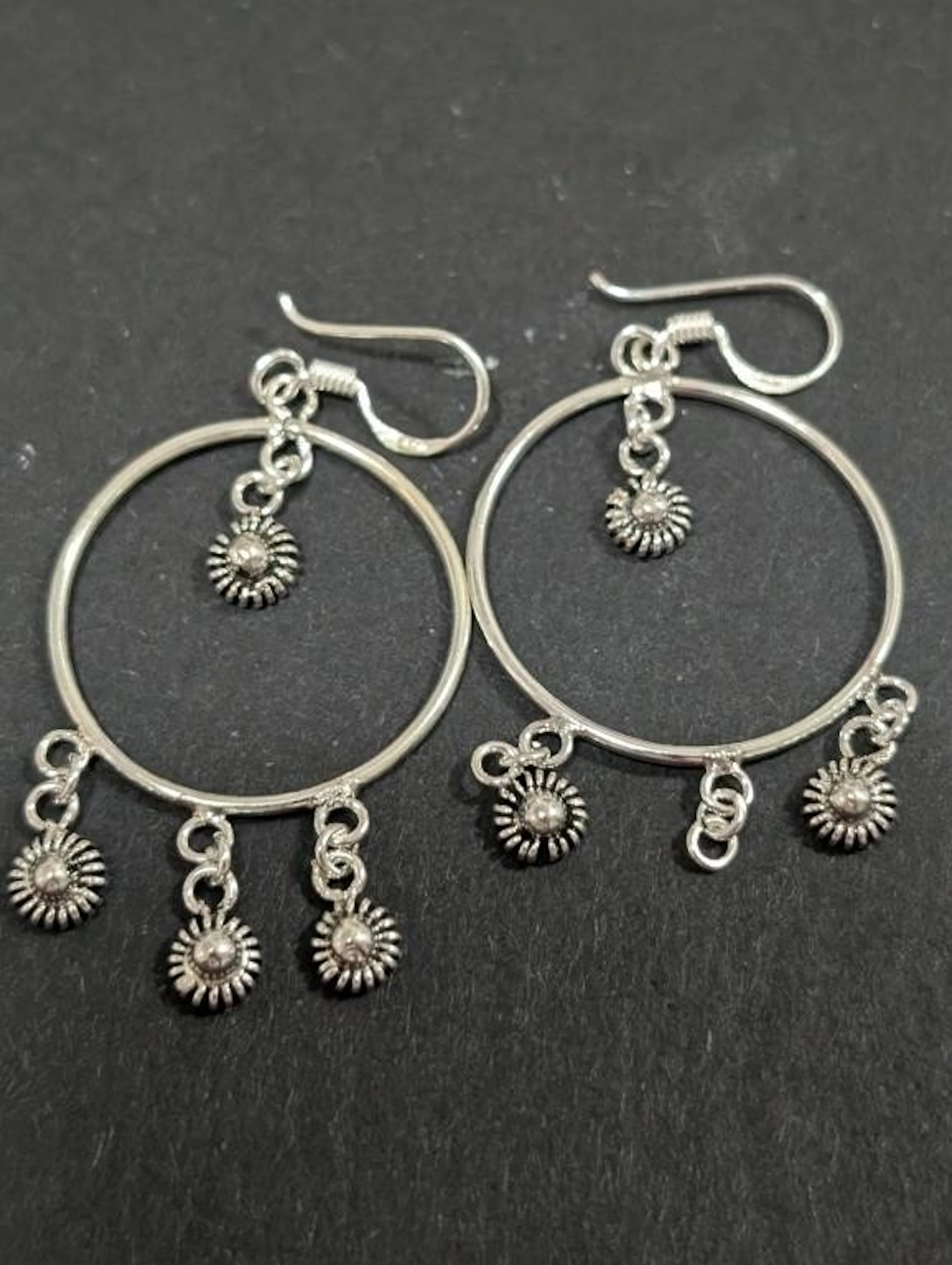$110, Silver(5.44g), Earring, appraised/retail val
