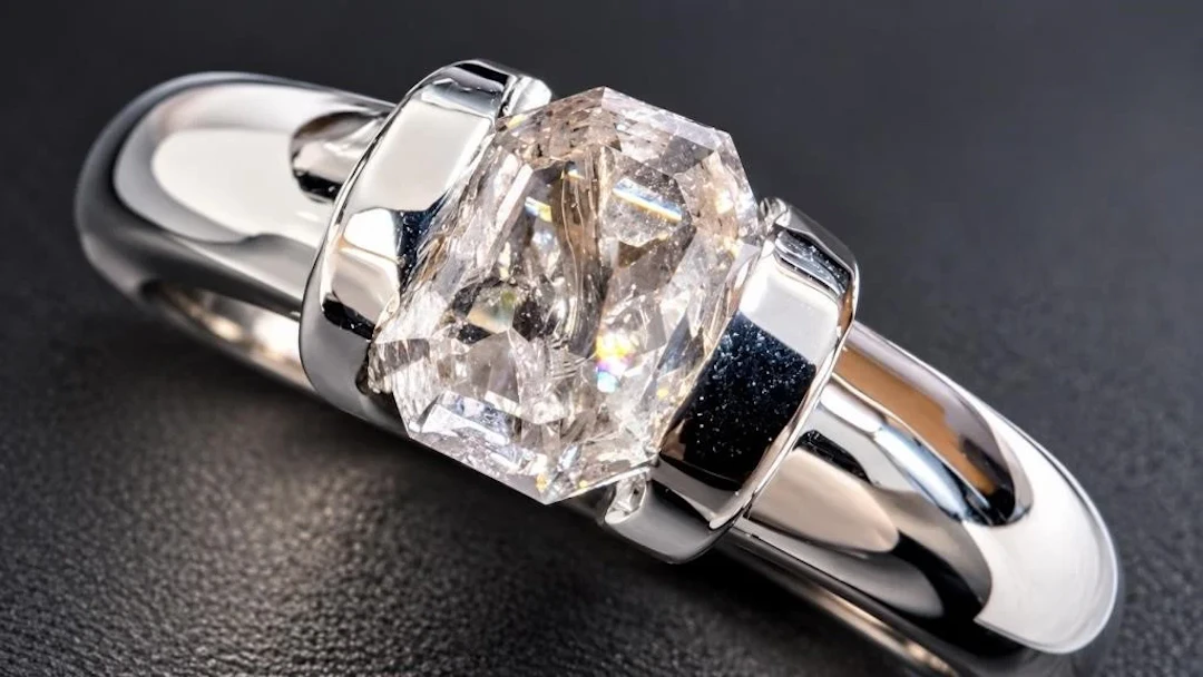 $13235, 14k(5.53g), natural pink diamond (1.16ct
