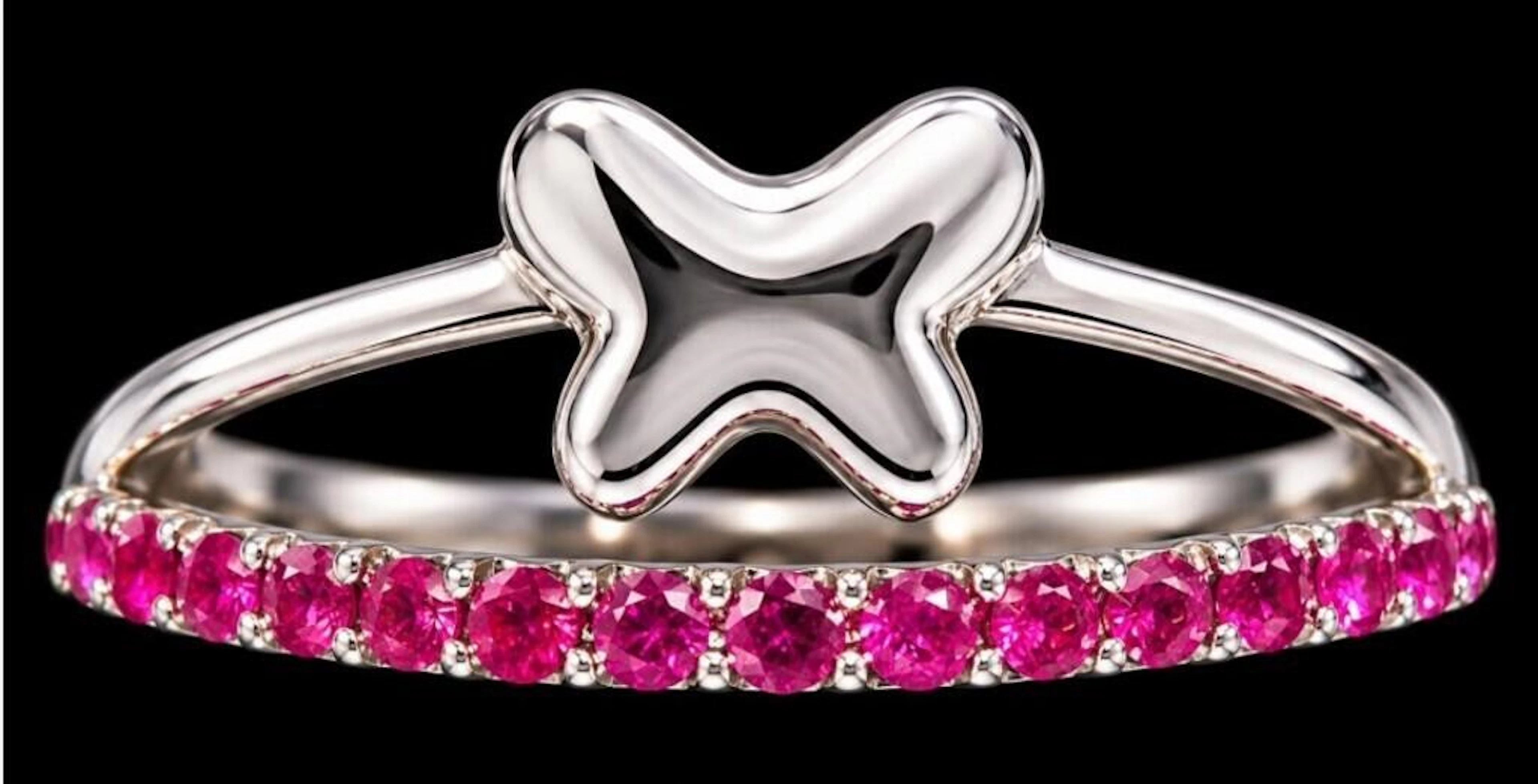 $2000, 14k(2.5g), ruby (0.2ct)ring, size 7.25, ret