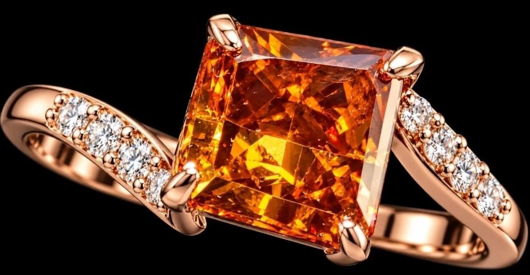$2465, 10k(1.7g), lab diamond (0.9ct), lab diamond