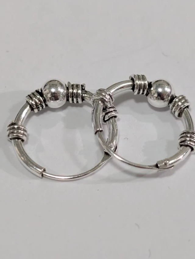 $40, SilverEarring, appraised/retail value $40