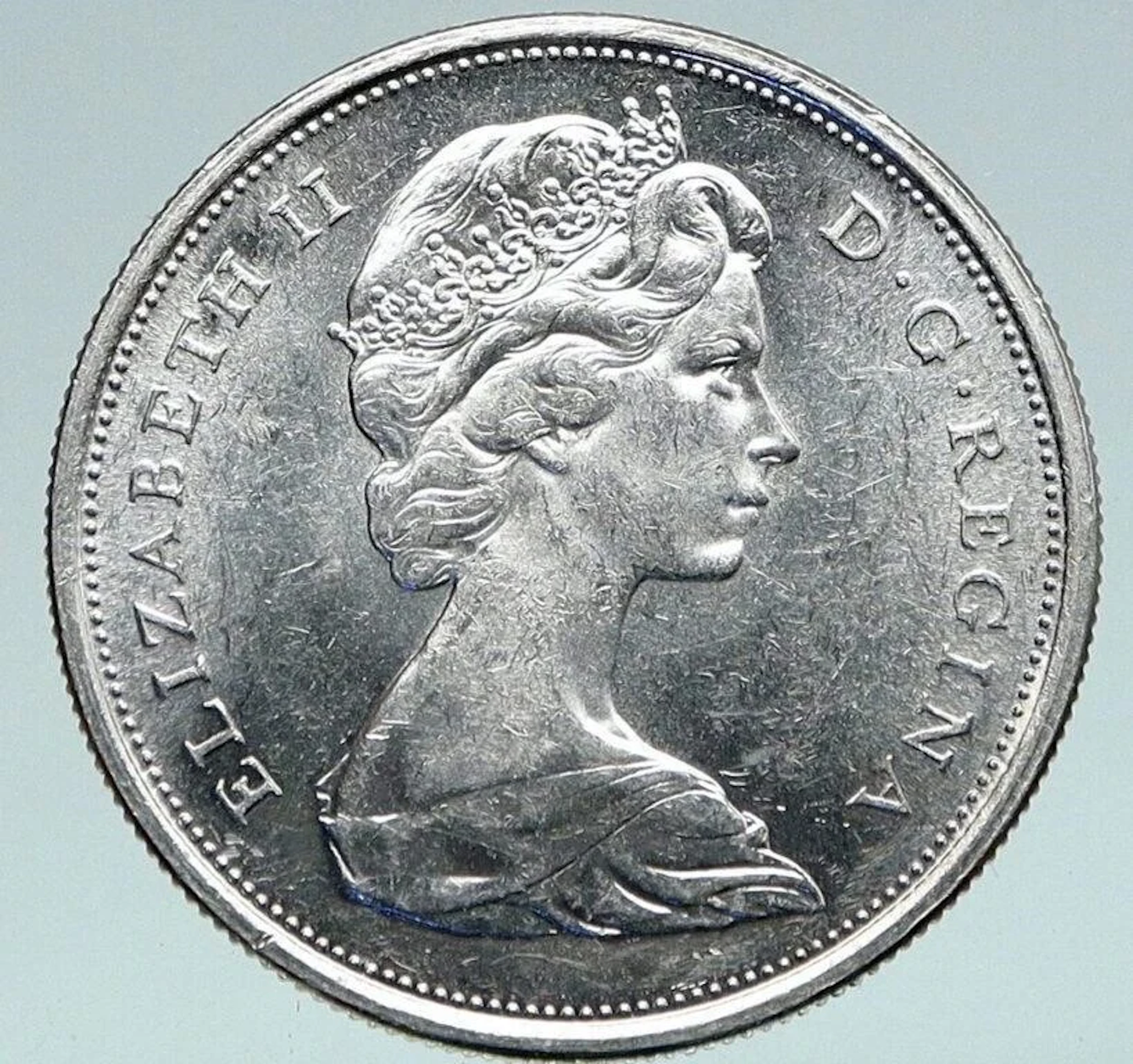 ., SILVER(11.81g)50CENT COIN ''RANDOM DATE'', reta