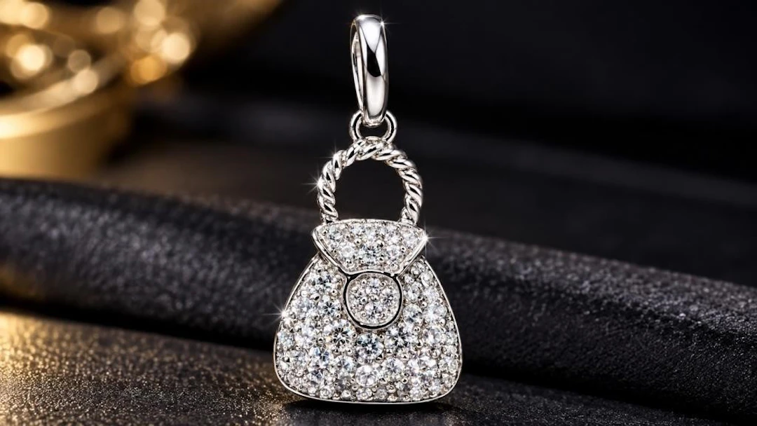 $85, Silver(3.34g), czPendant, appraised/retail va