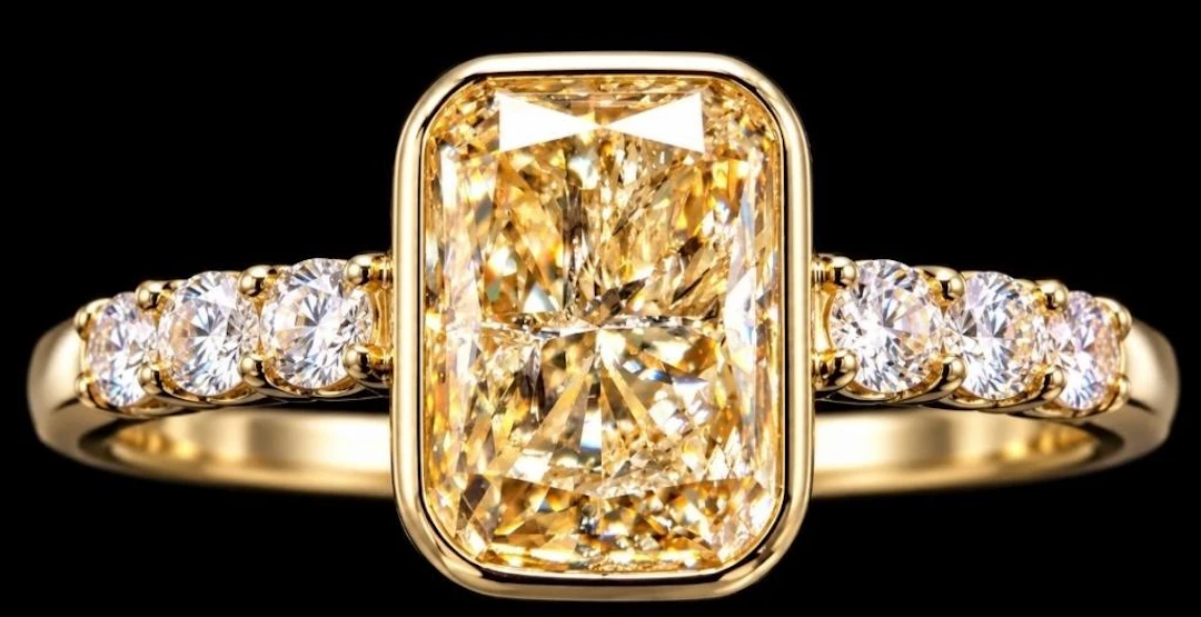 $2850, 10k(1.44g), diamond (1ct), diamond (0.06ct)
