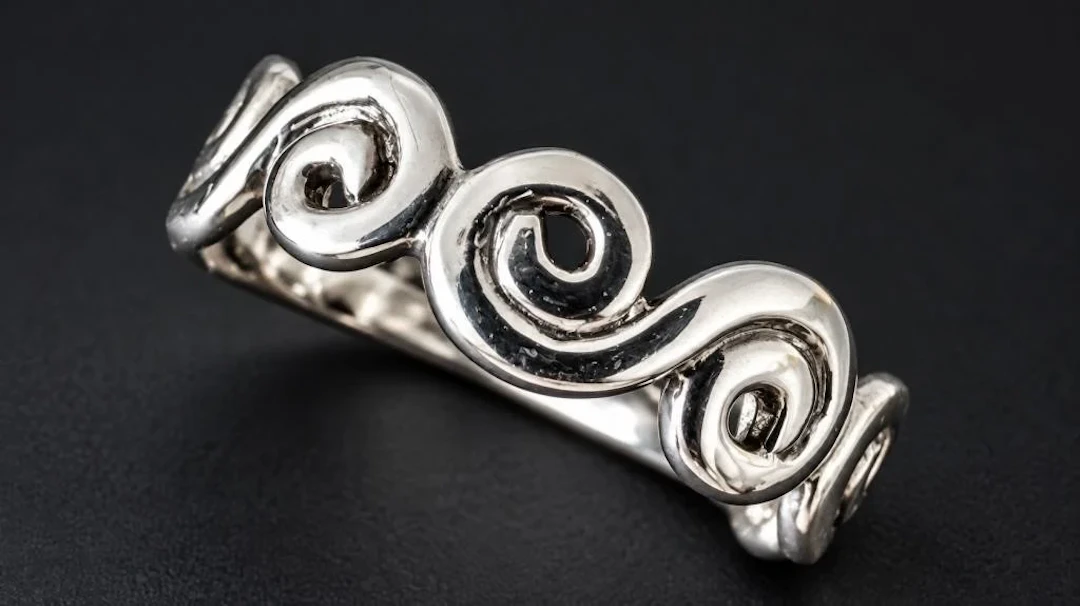 $60, silver(2.2g), ring, size , retail value $60