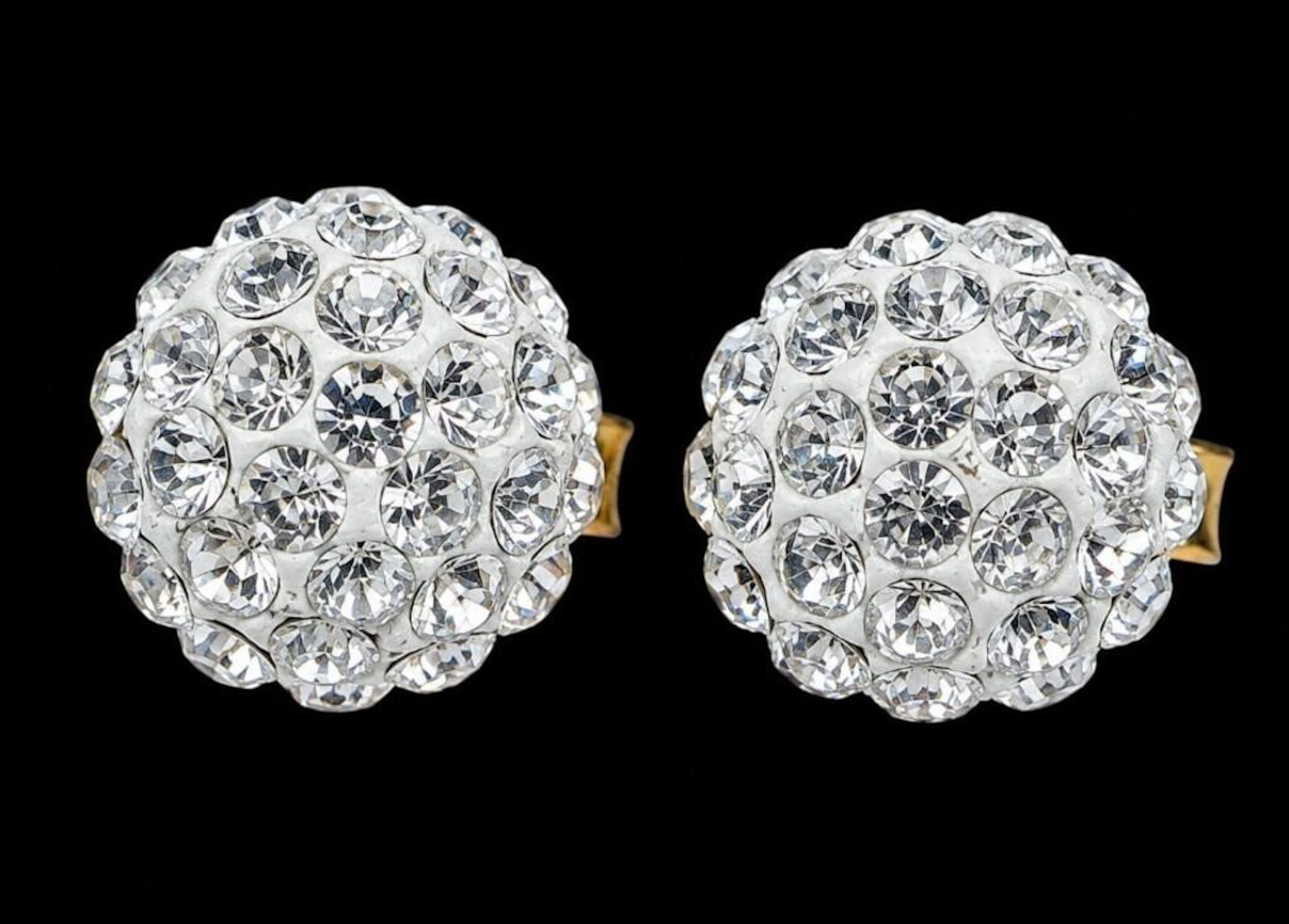 $100, 10k(0.6g), crystal ball earring, MSRP $100