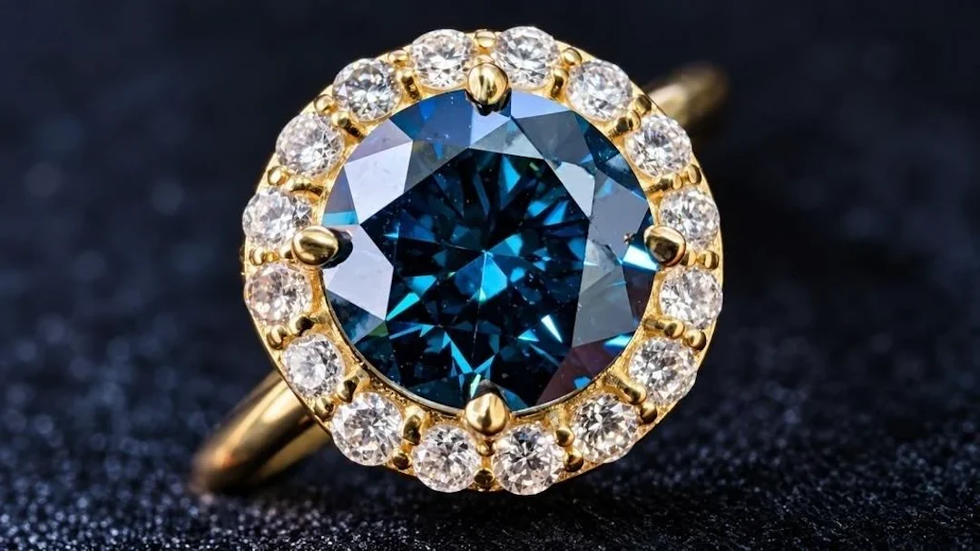 $3110, 10K(1.6g), lab diamond (1.36ct), lab diamon