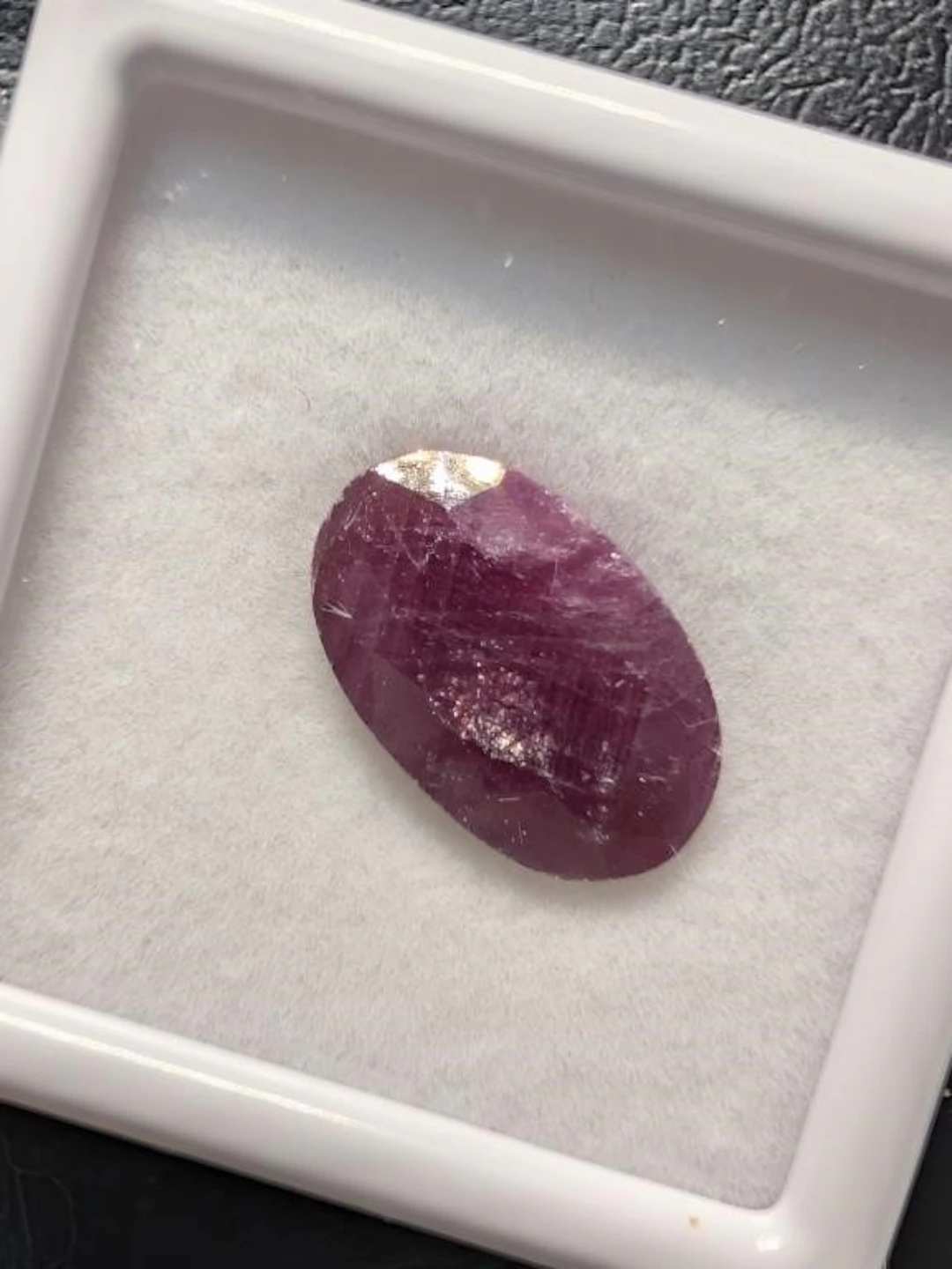 $800, Genuine enhanced ruby (4.3ct)gemstone, retai