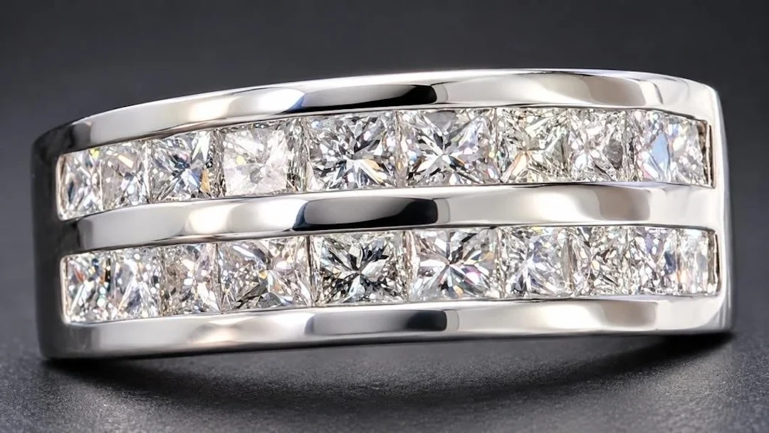 $3550, 10k(6.1g), natural diamond pricess cut (0