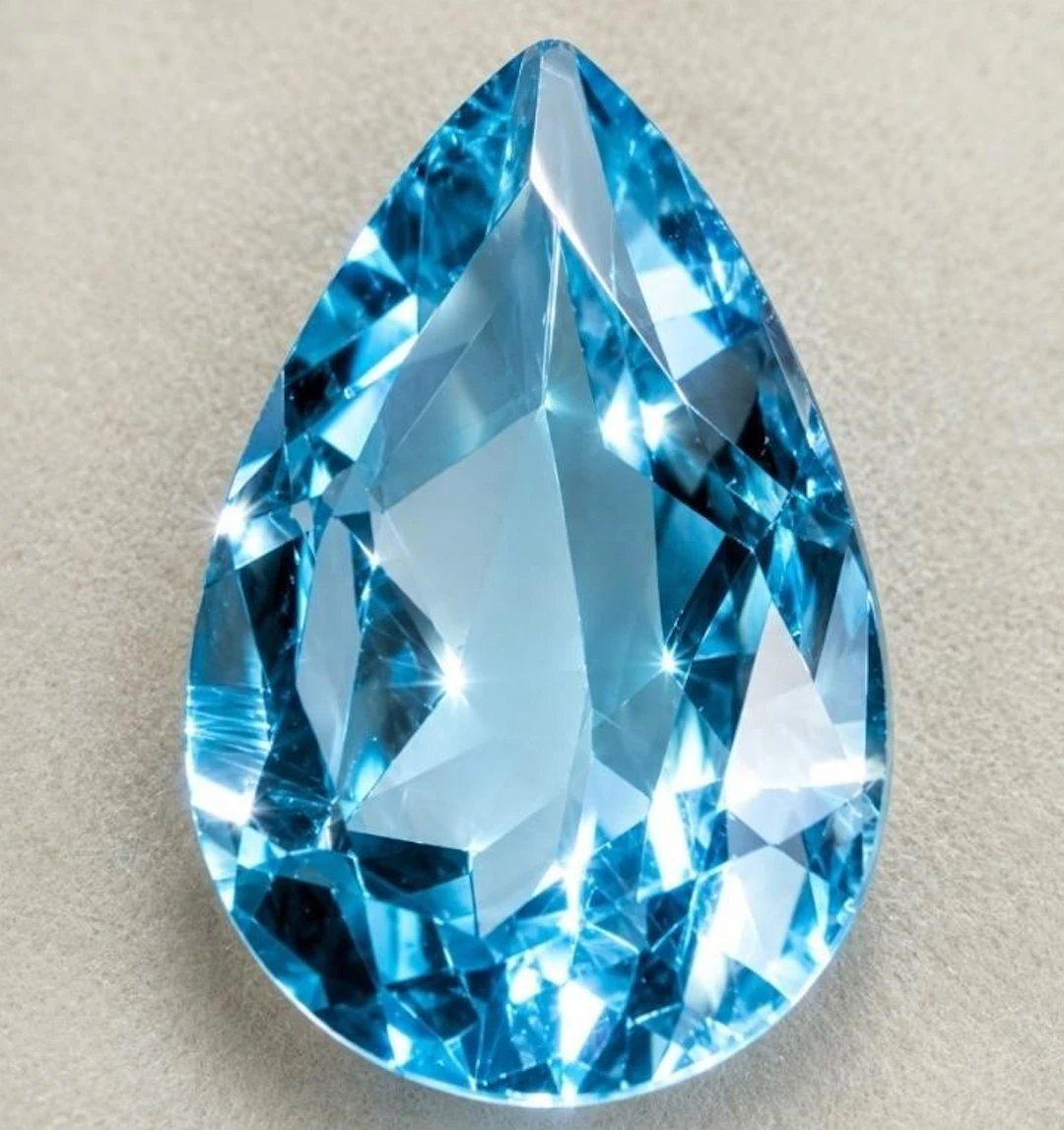 $100, blue topaz (app 2.3ct) gemstone, retail val