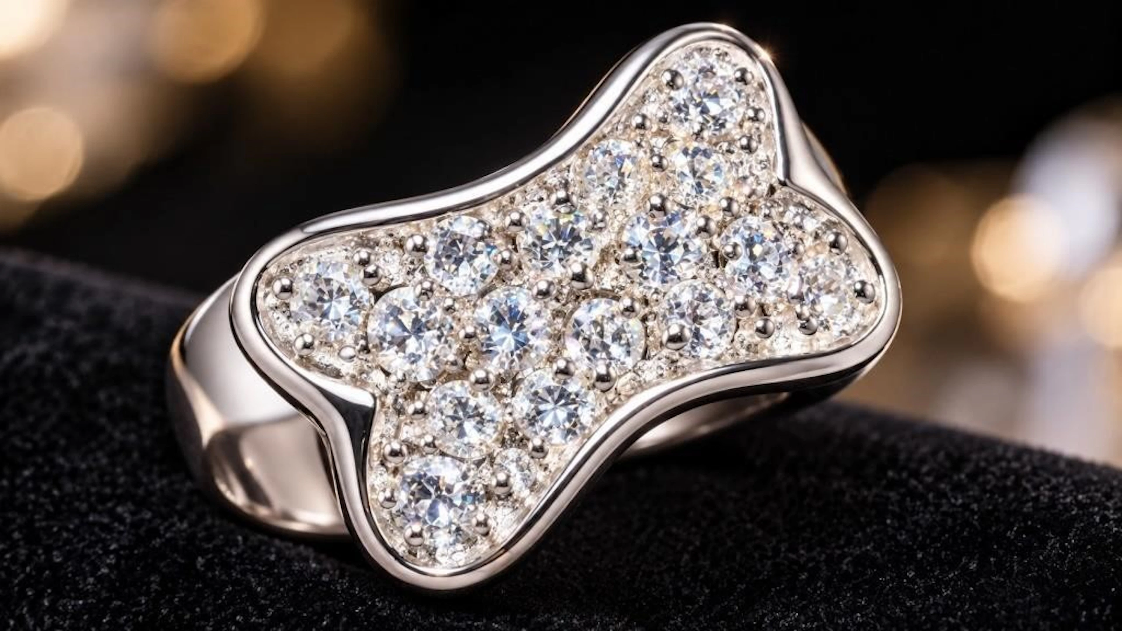 $145, Silver(5.9g), czRing, size 9, appraised/reta