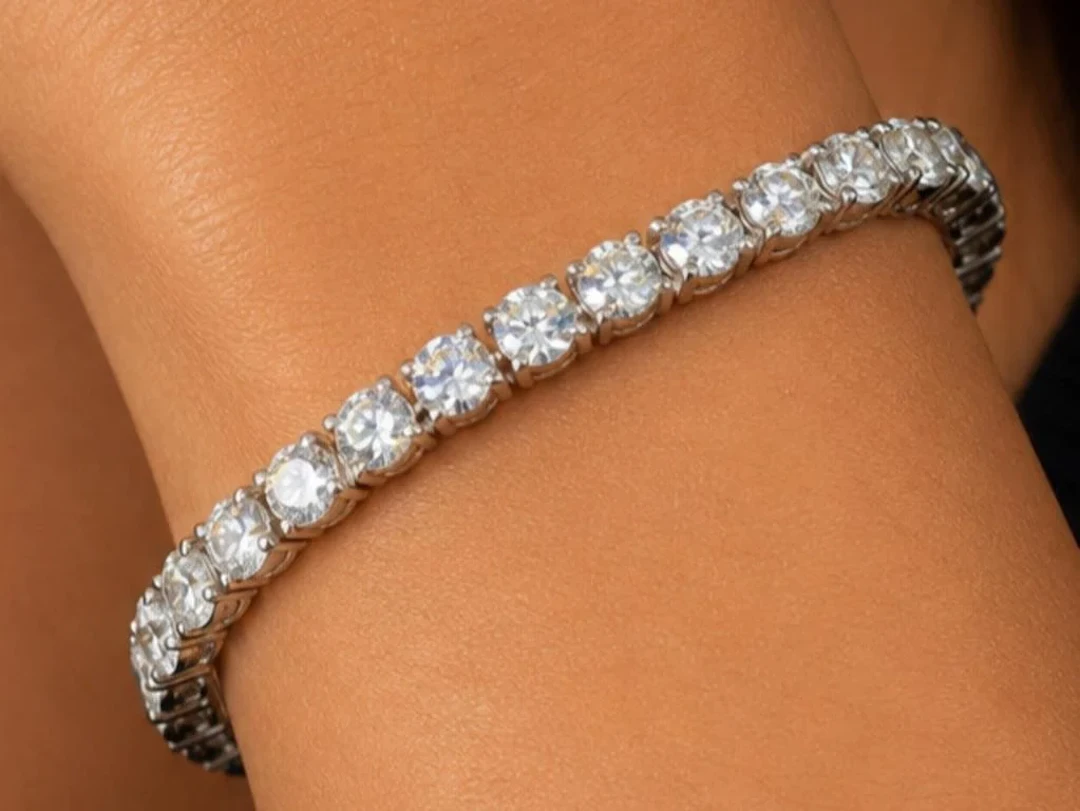 $390, Silver(15.57g), czBracelet,7", appraised/re