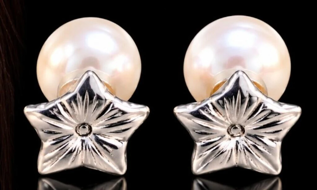 $80, silver(1.1g), earring (2 in 1), retail value