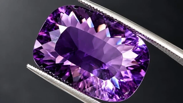 $500, Genuine Amethyst (24.55ct)Gemstone, appraise