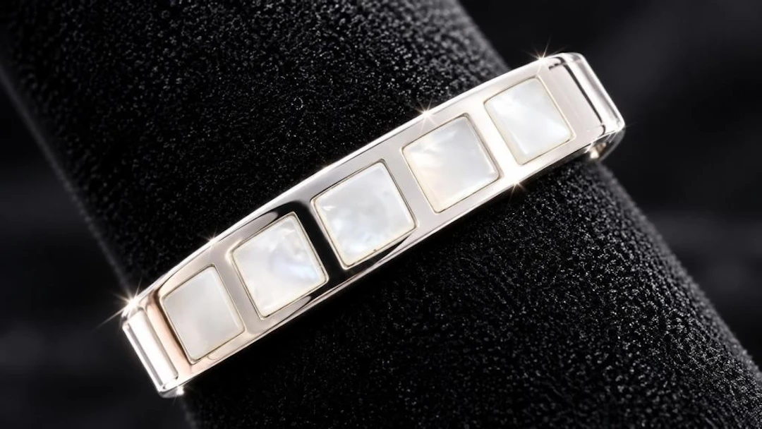 $50, SilverMother of PearlRing, size 6.5, appraise