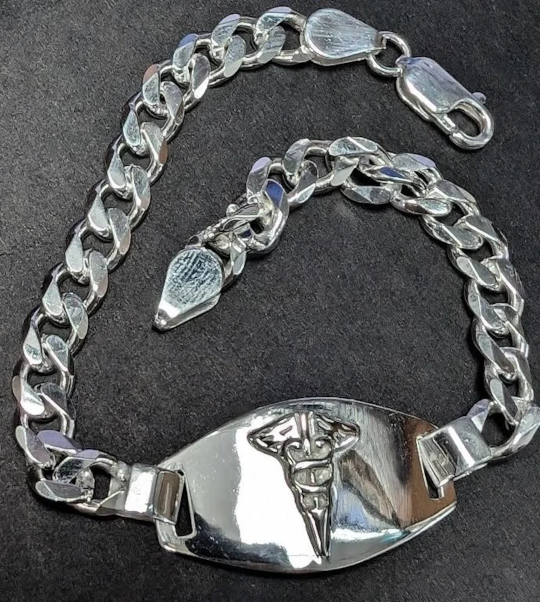 $240, SILVER(17.1g), 8" BRACELET, retail value $2