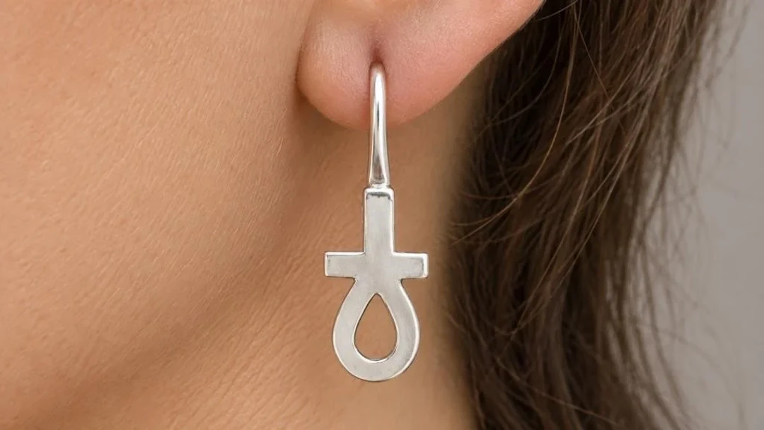 $0, silver(1g), earring, retail value $0