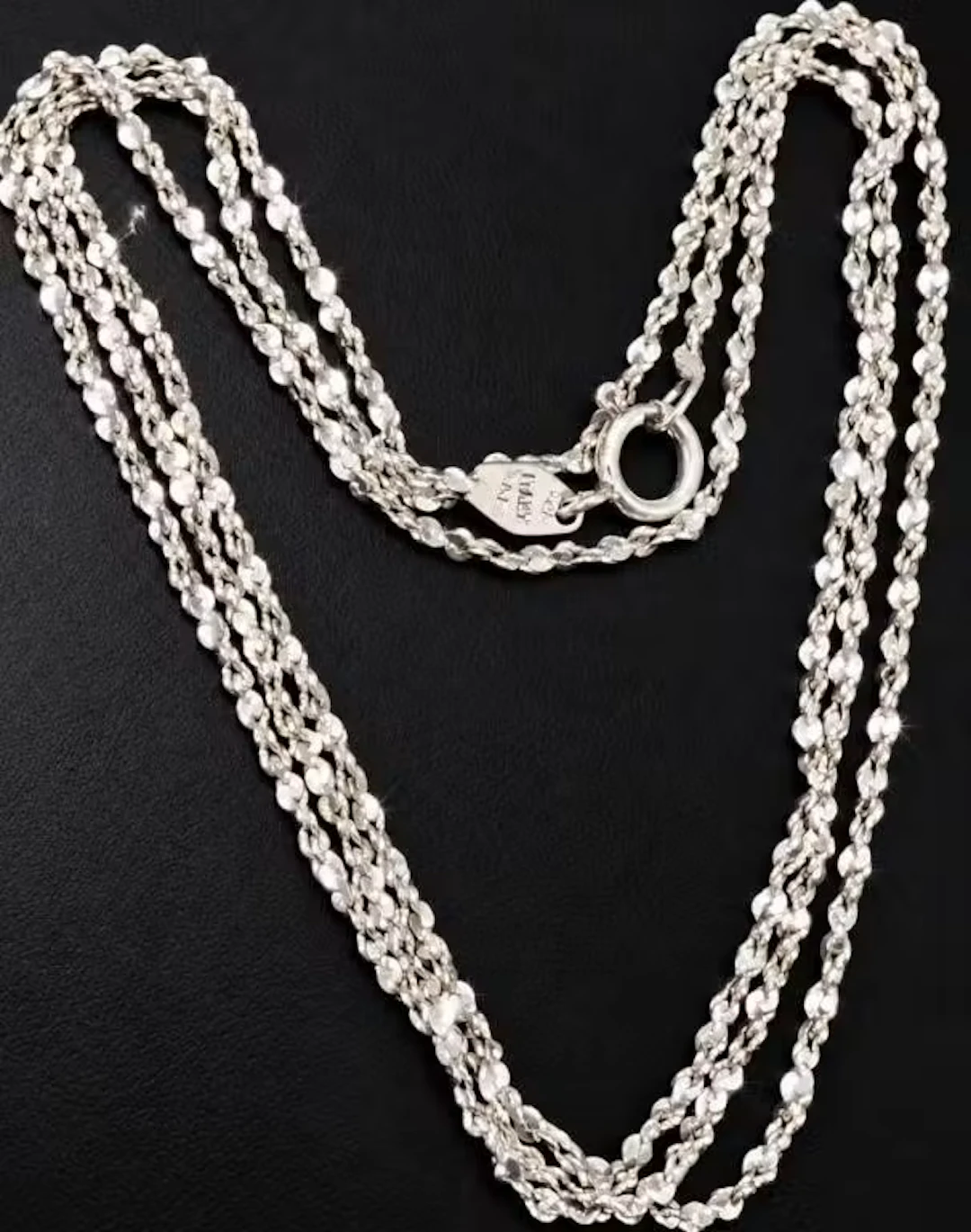 $60, silver(2g), chain 20", retail value $60