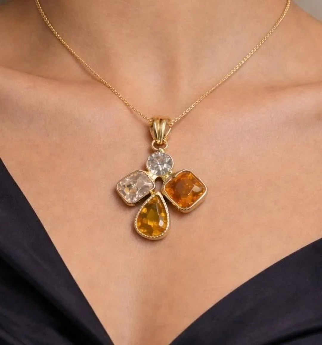 $3000, 14K(0.5g), Natural color diamond (1ct)Pend