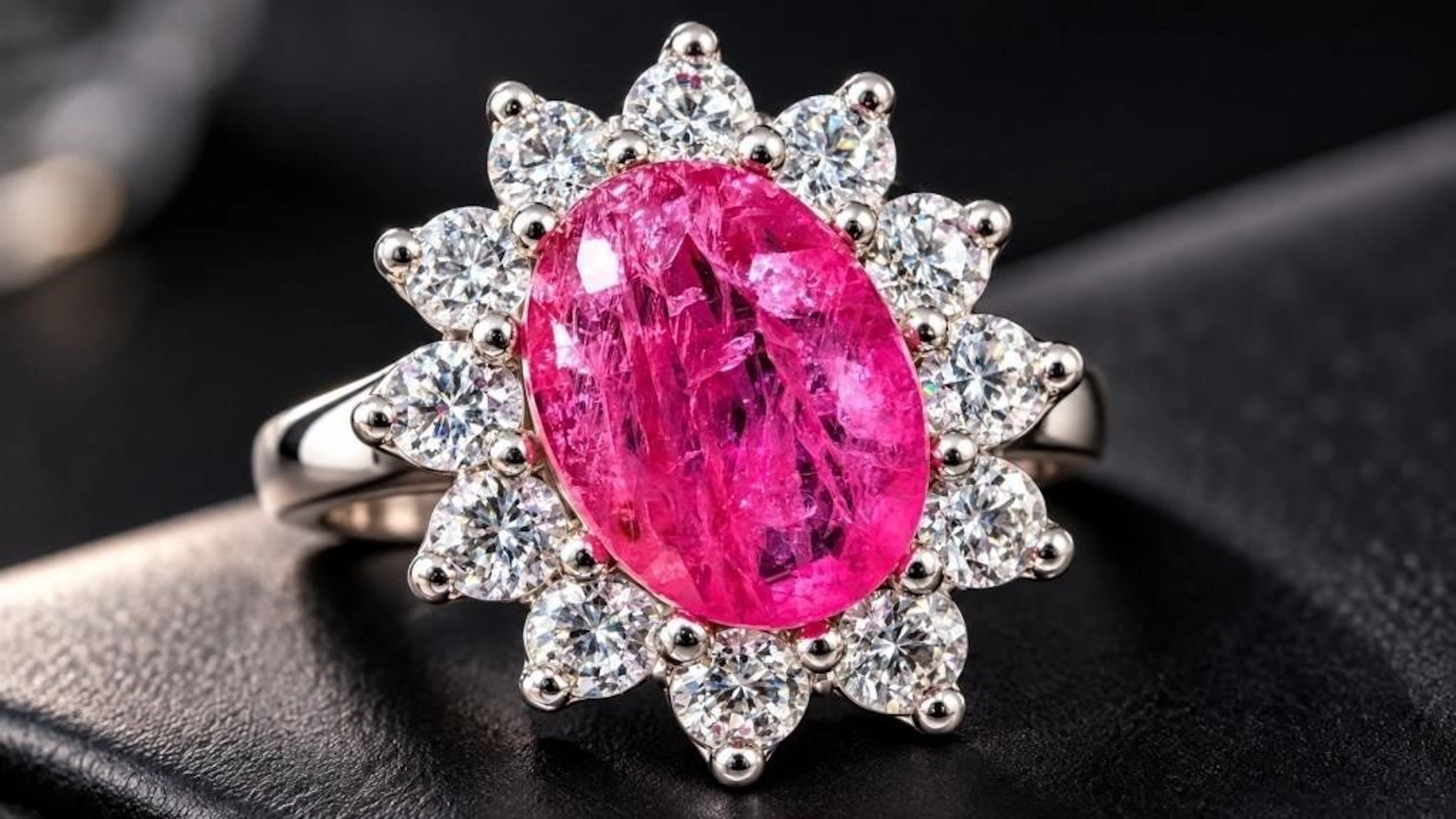 $120, Silver(3.67g), Ruby&cz (1.5ct)Ring, size 7