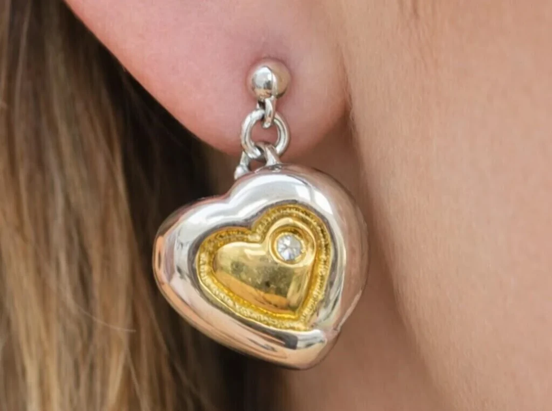 $60, silver(1.67g), diamond (0.02ct) earring, ret