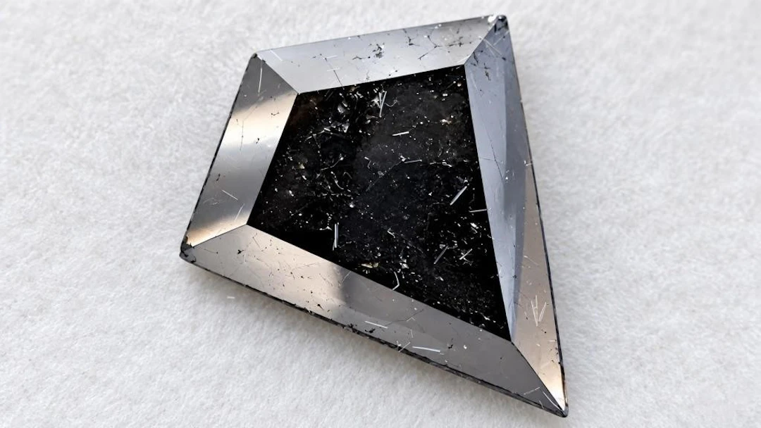 $3200, black diamond (8.3ct)gemstone, retail value