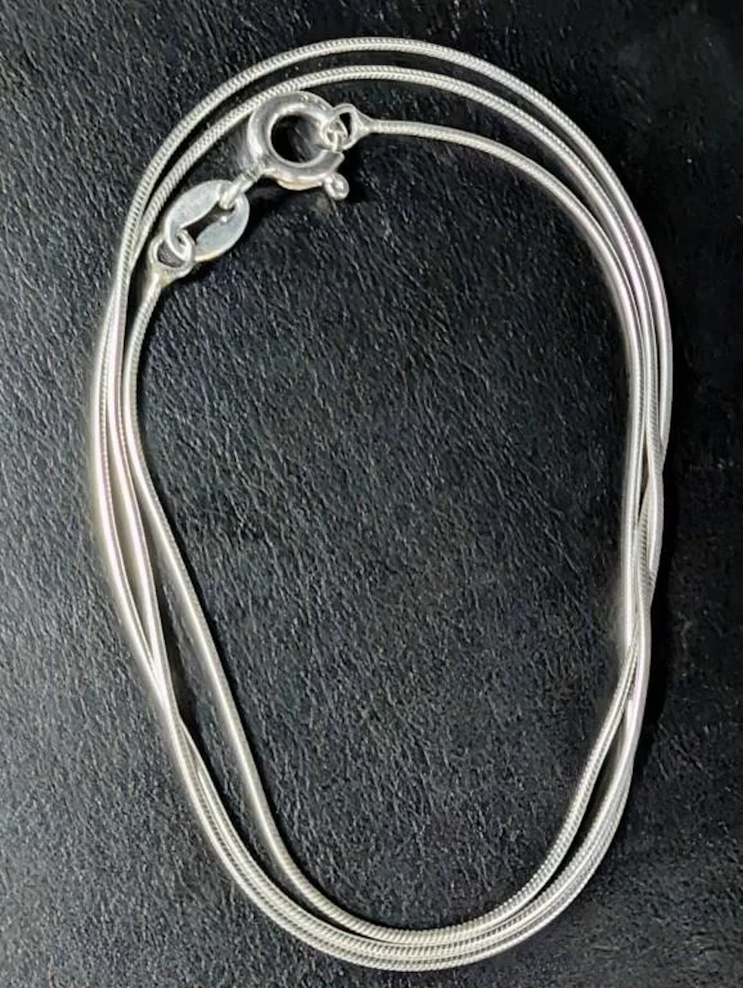 $50, silver chain 18", retail value $50