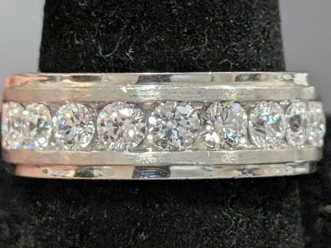 $145, Silver(5.58g), czRing, size 10, appraised/re