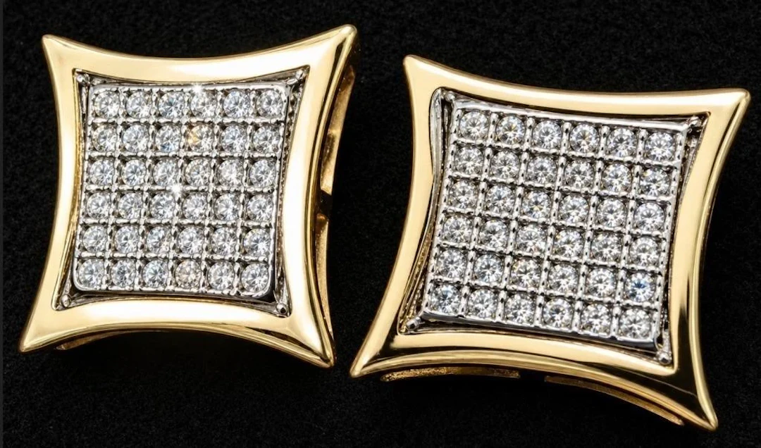 $2800, 10k(1.95g), natural diamond (0.2ct) earri