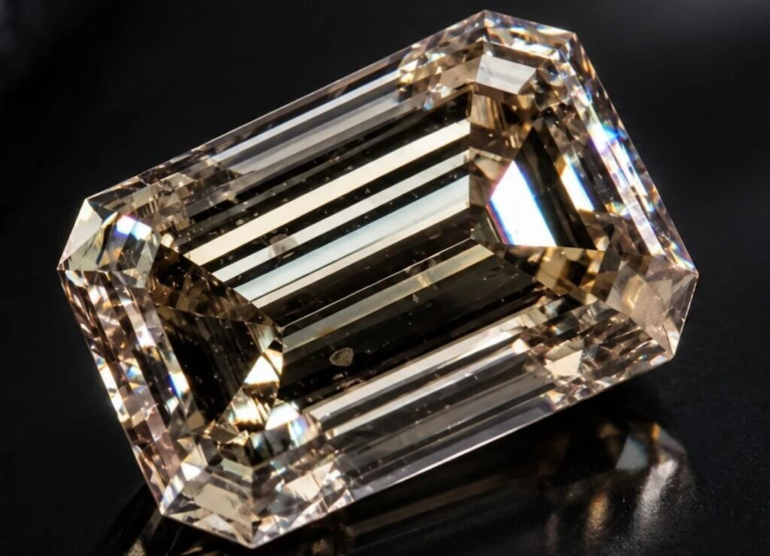 $2400, Lab-grown diamond (2.7ct)gemstone, retail v