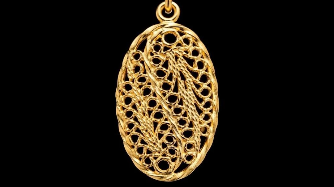 $1200, 10k(1.69g), pendant, retail value $1200