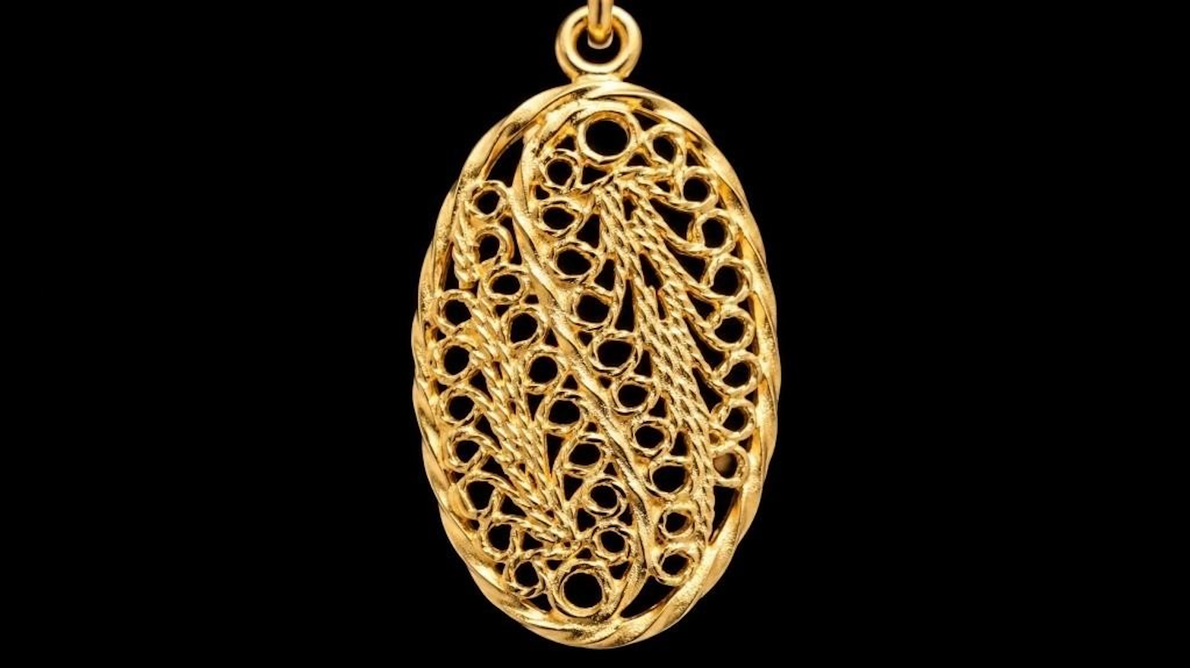 $1200, 10k(1.69g), pendant, retail value $1200