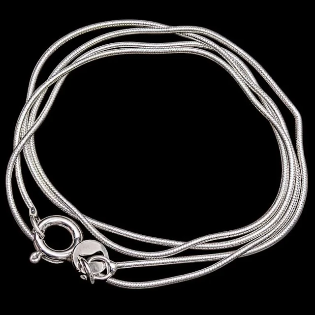 $60, silver(1.9g), chain 16", retail value $60