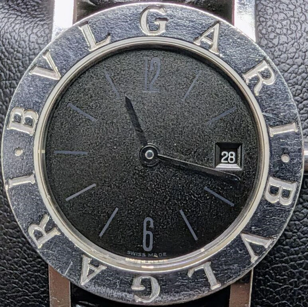 $900, BVLGARI BB 26 SLD Swiss Made watch, retail v