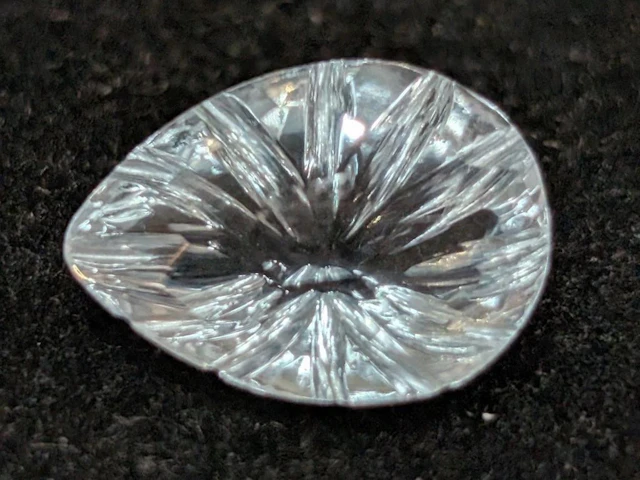 $60, Carved Blue Topaz (6.7ct), appraised/retail v