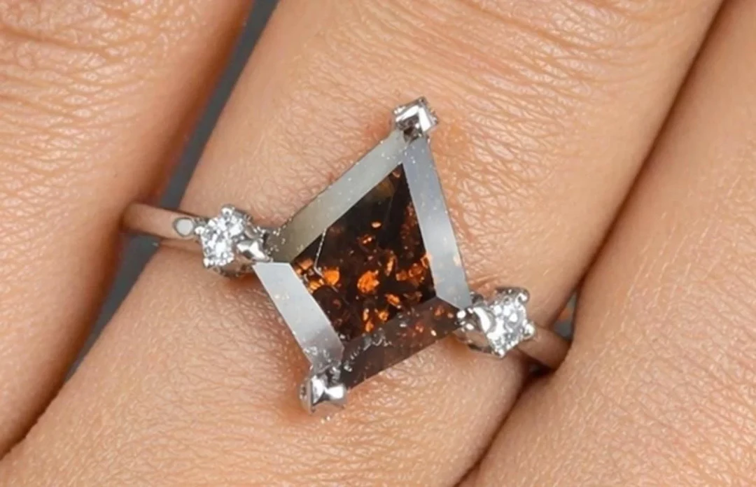 $3600, 10k(1.36g), natural diamond (1.5ct)ring, s