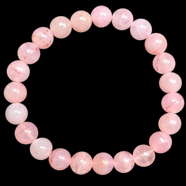 $40, (19.12g), rose quartzbracelet, retail value $
