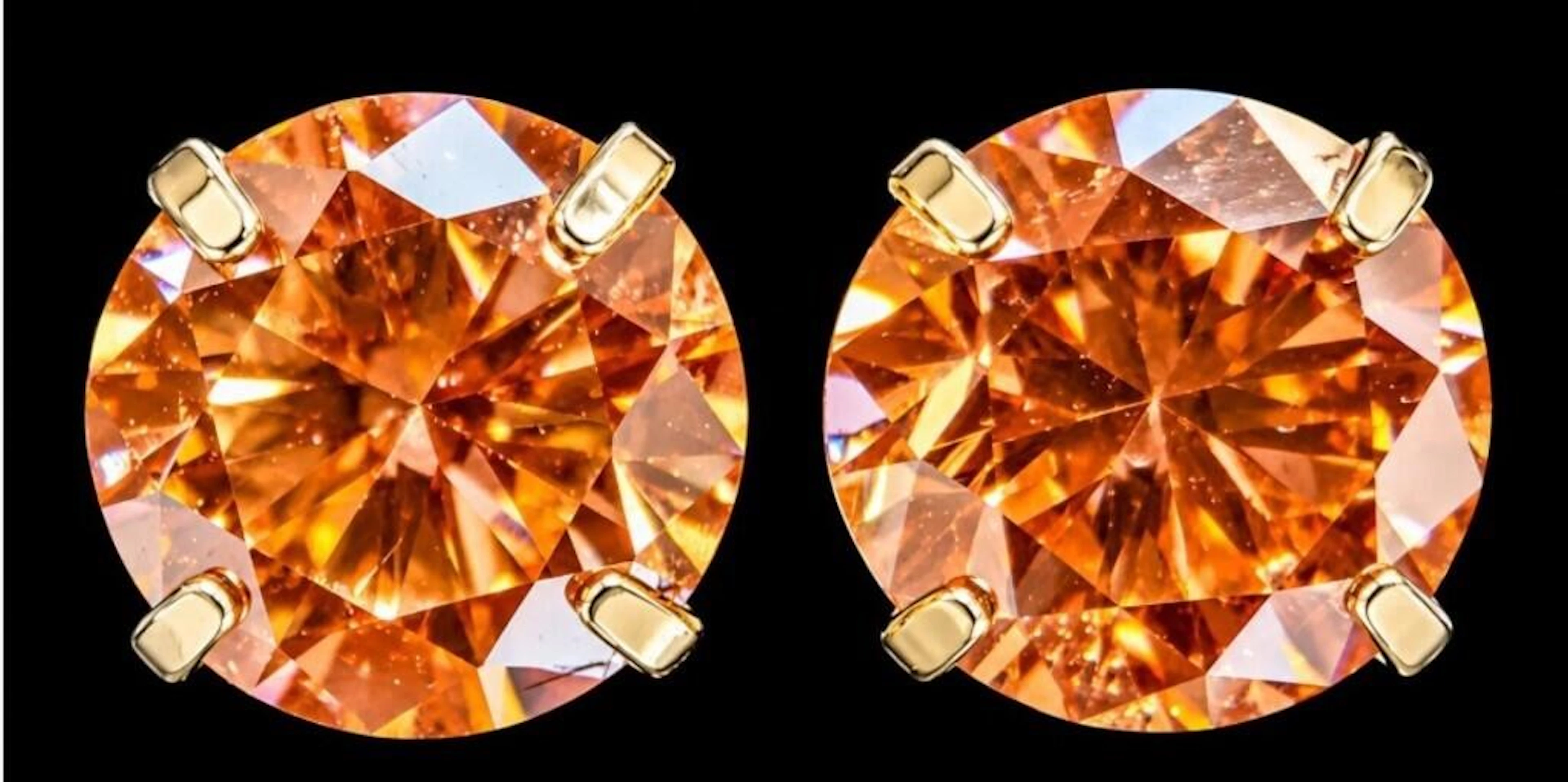 $1100, 14klab diamond (0.8ct)earring, retail value