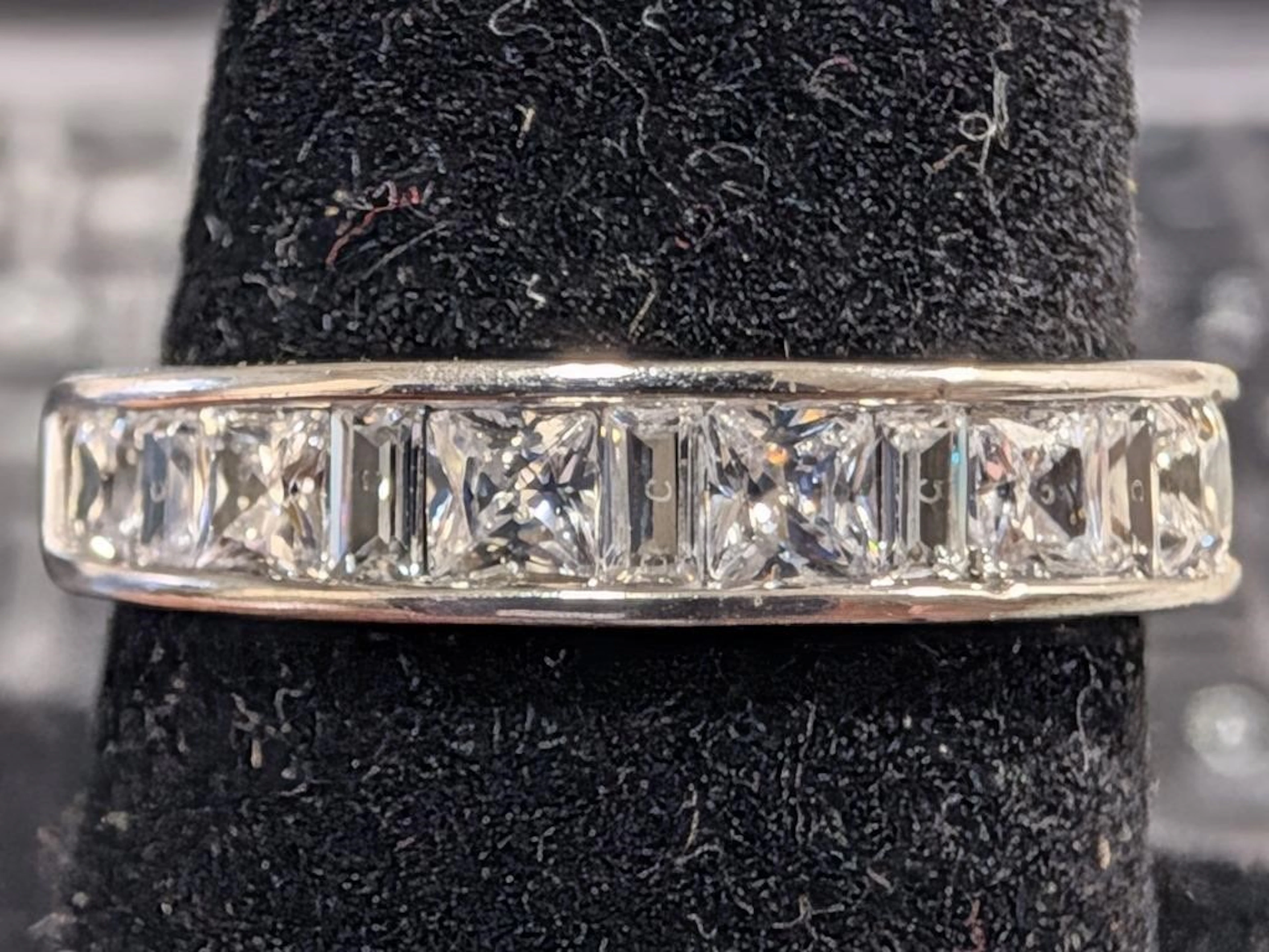 $80, Silver(3.09g), czRing, size 7, appraised/reta
